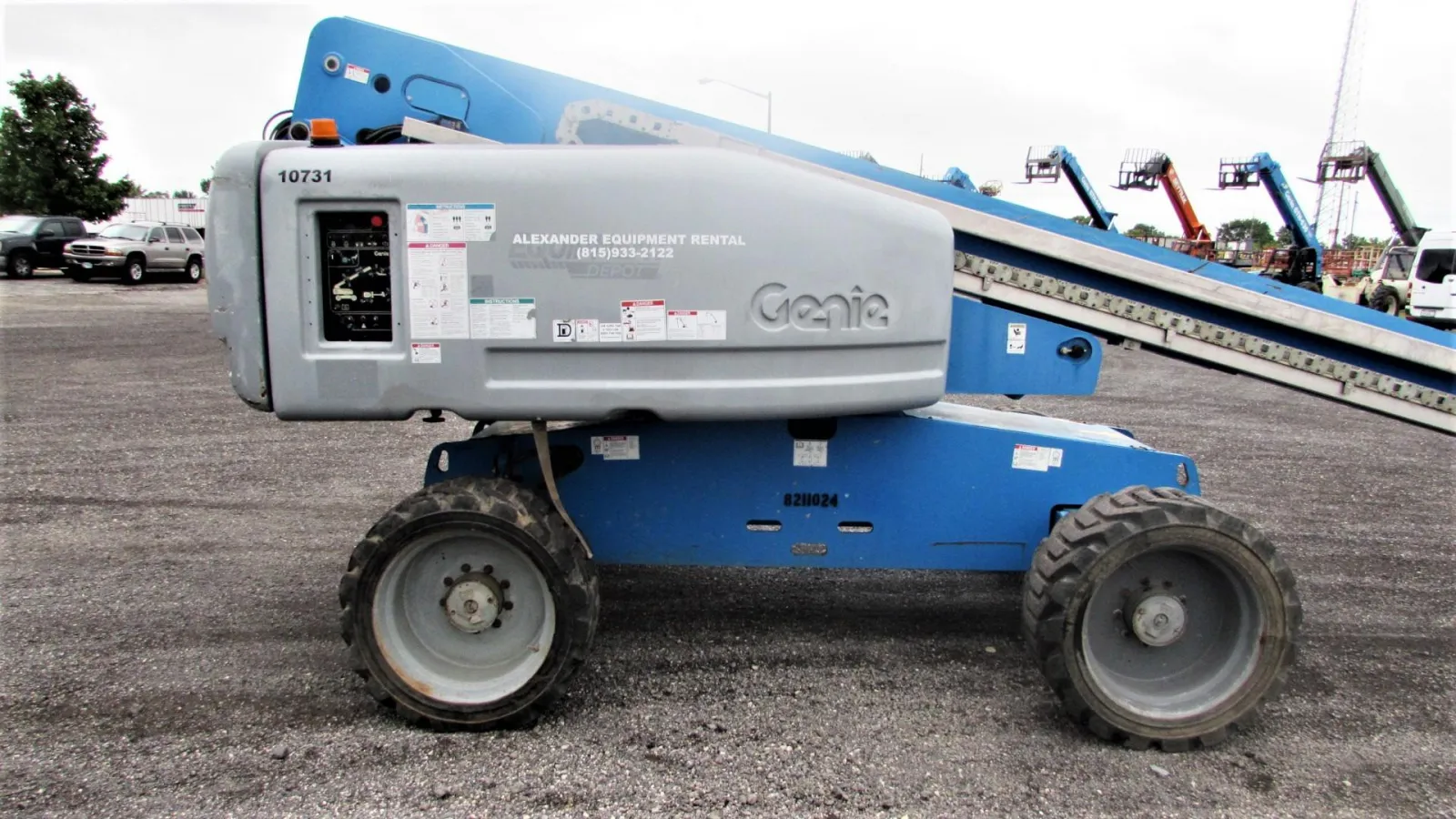 Genie S-60X Boom Lift-S #10731