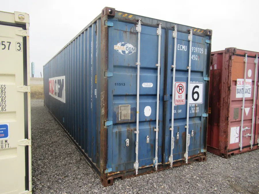 Shipping Container 40 ft High Cube #11513 - view 1