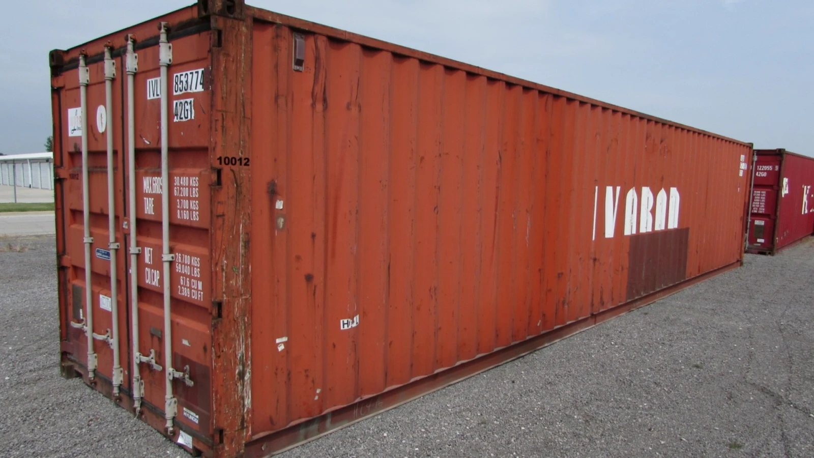 Shipping Container 40 ft #10012 - view 3