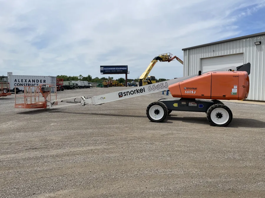 Snorkel 660SJ Boom Lift #11614