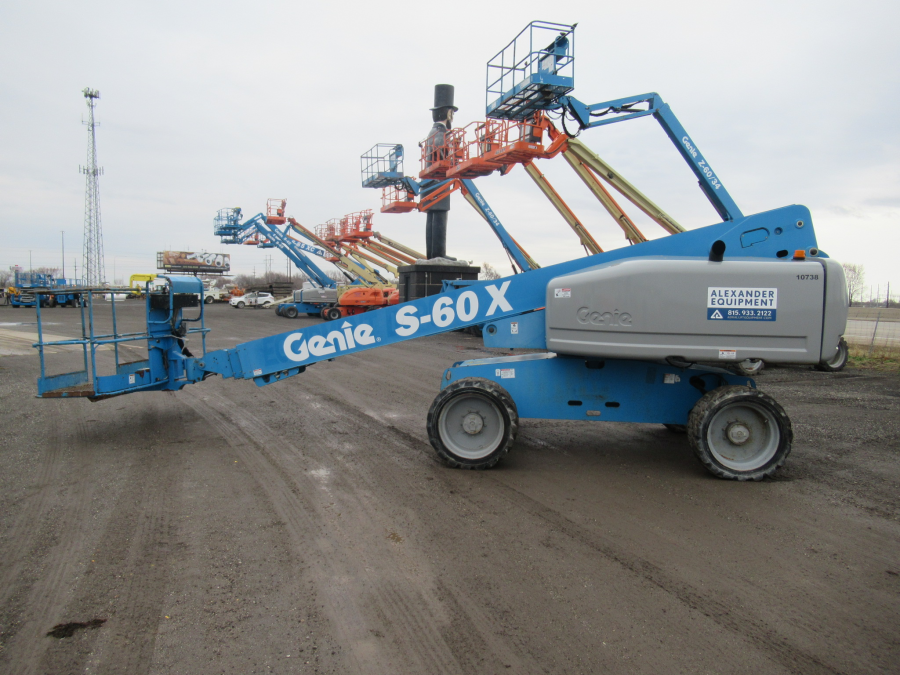 60 ft Boom Lift for sale: Genie S-60X #10738