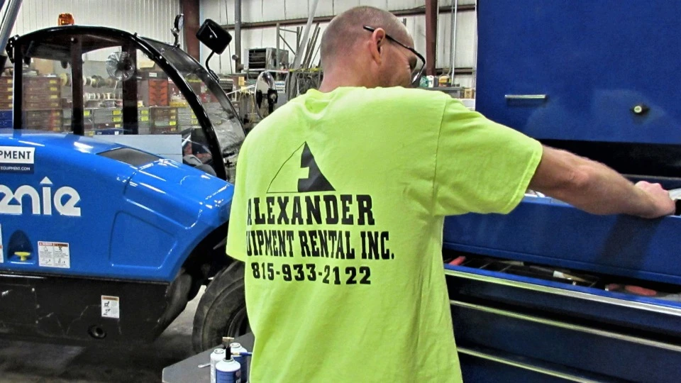 Alexander Equipment Service Guy